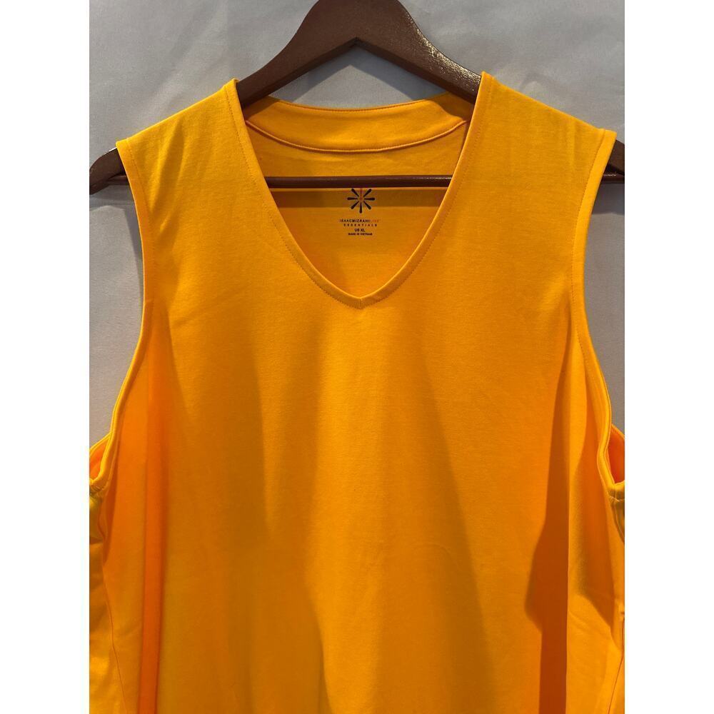 Isaac Mizrahi Live XL Mustard Yellow Tank Top